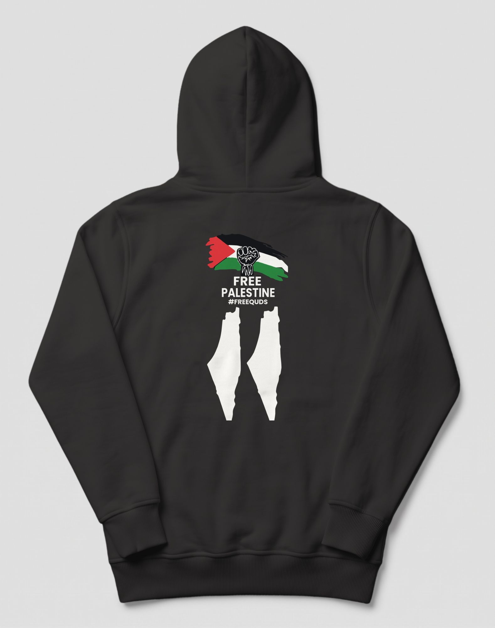 هودي رياضي "FC Palestine" – تصميم عصري بطابع تراثي ورياضي 2
