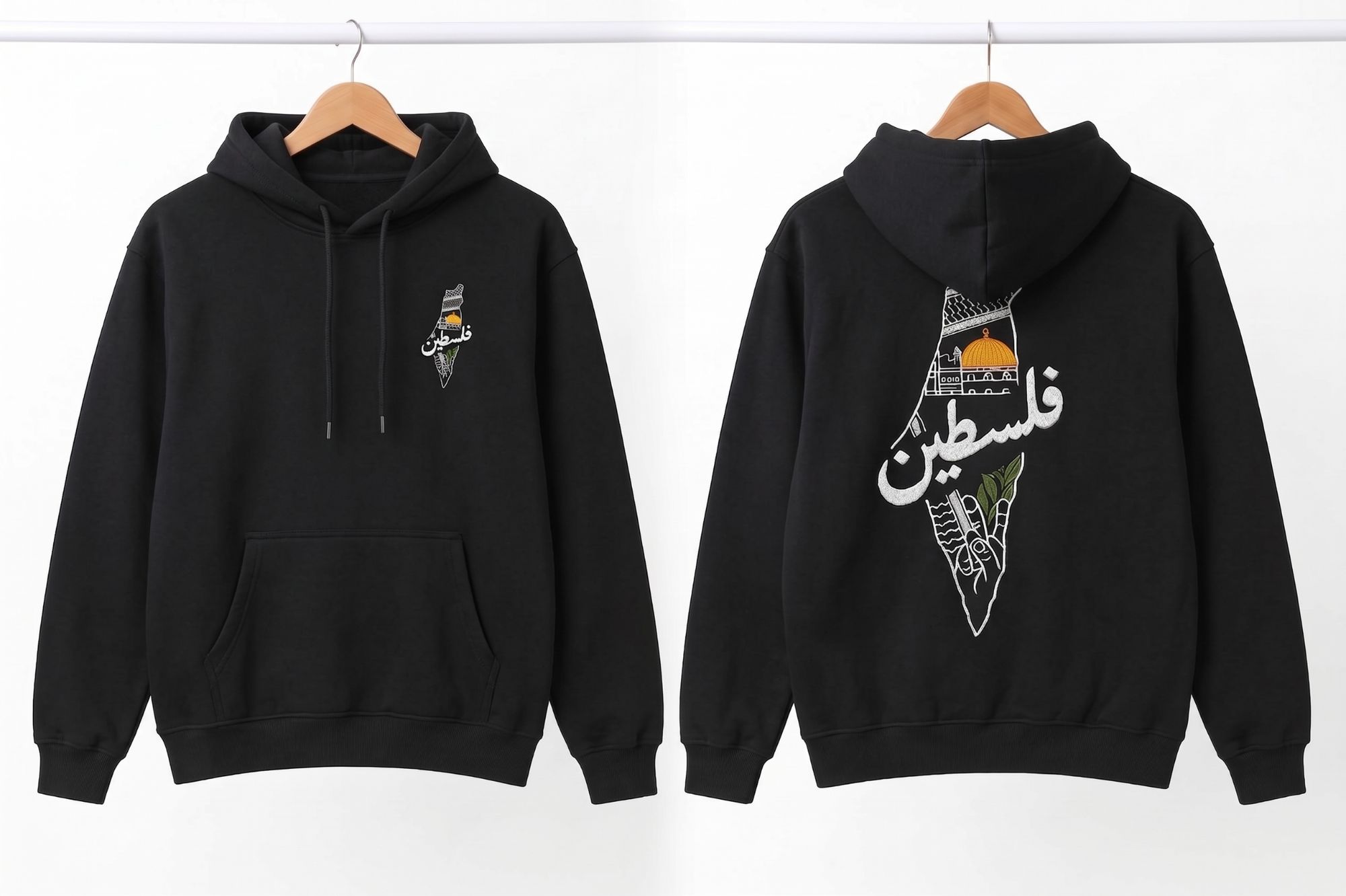 هودي "خارطة فلسطين" – بتصميم تراثي مميز