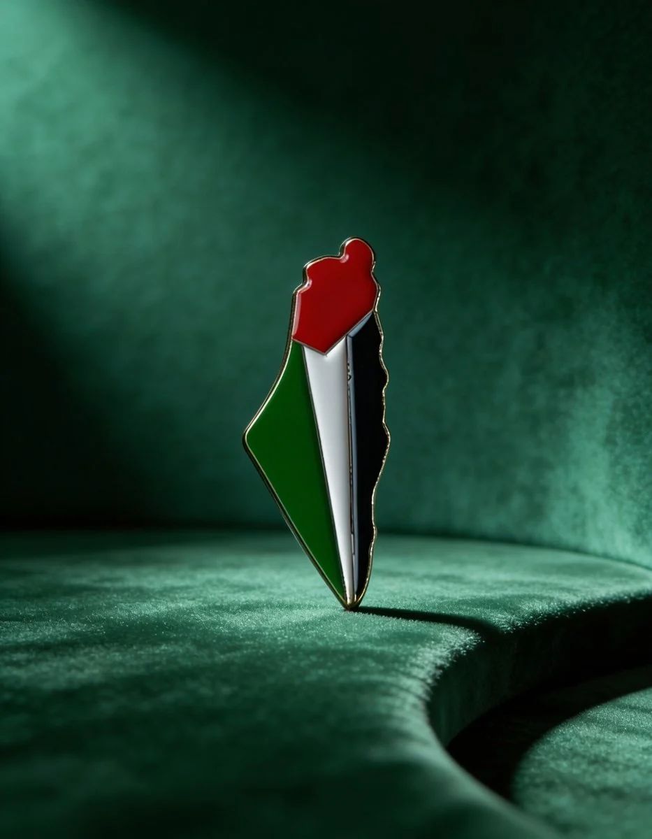 خريطة فلسطين التاريخية – ملصق جوال معدني ثلاثي الأبعاد 2